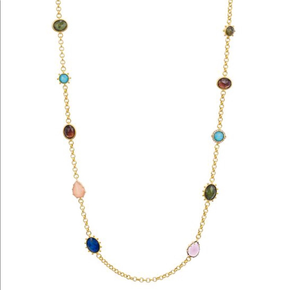 NWT Kate Spade Perfectly Imperfect Stone Necklace - Picture 6 of 8